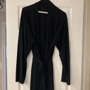 Calvin Klein Sleepwear robe, Black, Size S/M